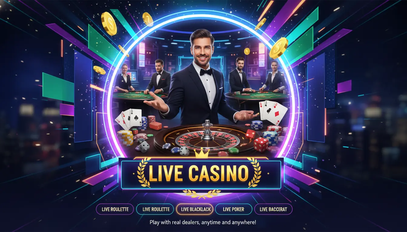 Lucky Spins live dealer casino